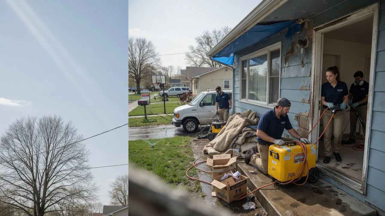 Basement Flood Cleanup in Pyatt, AR near me